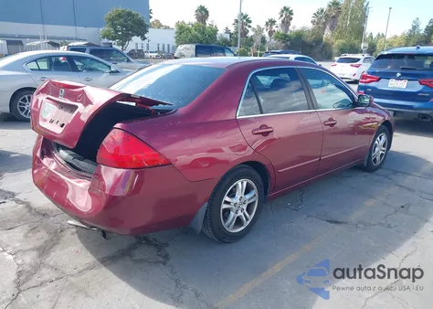 2006 Honda Accord 2.4 Ex from USA, damaged, VIN 1HGCM56746A122660